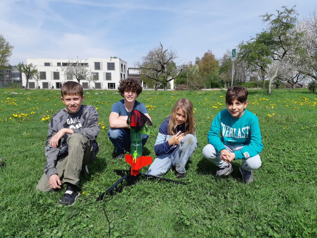Beim Raketen-Start