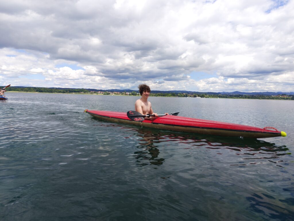 Mit Kajak auf dem Greifensee
