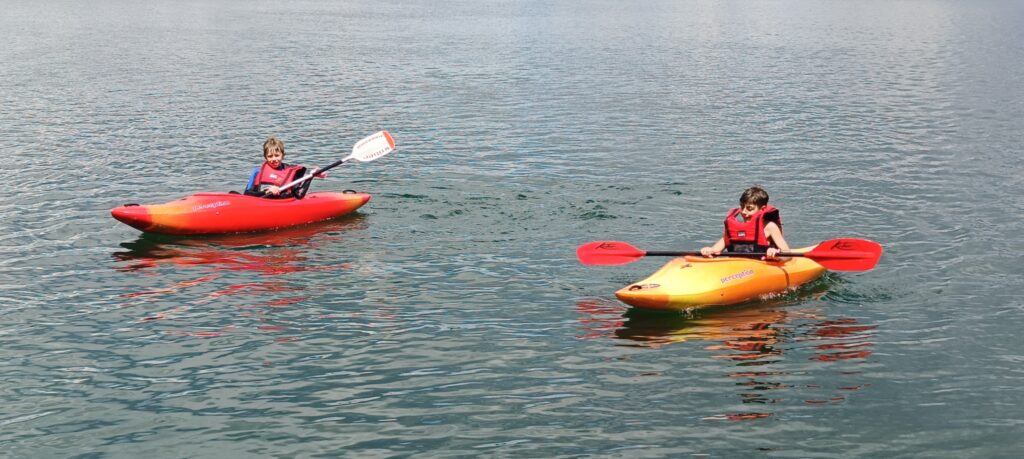 Mit Kajak auf dem Greifensee