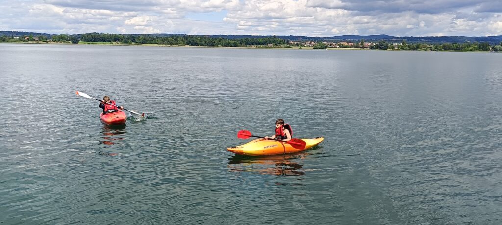 Mit Kajak auf dem Greifensee